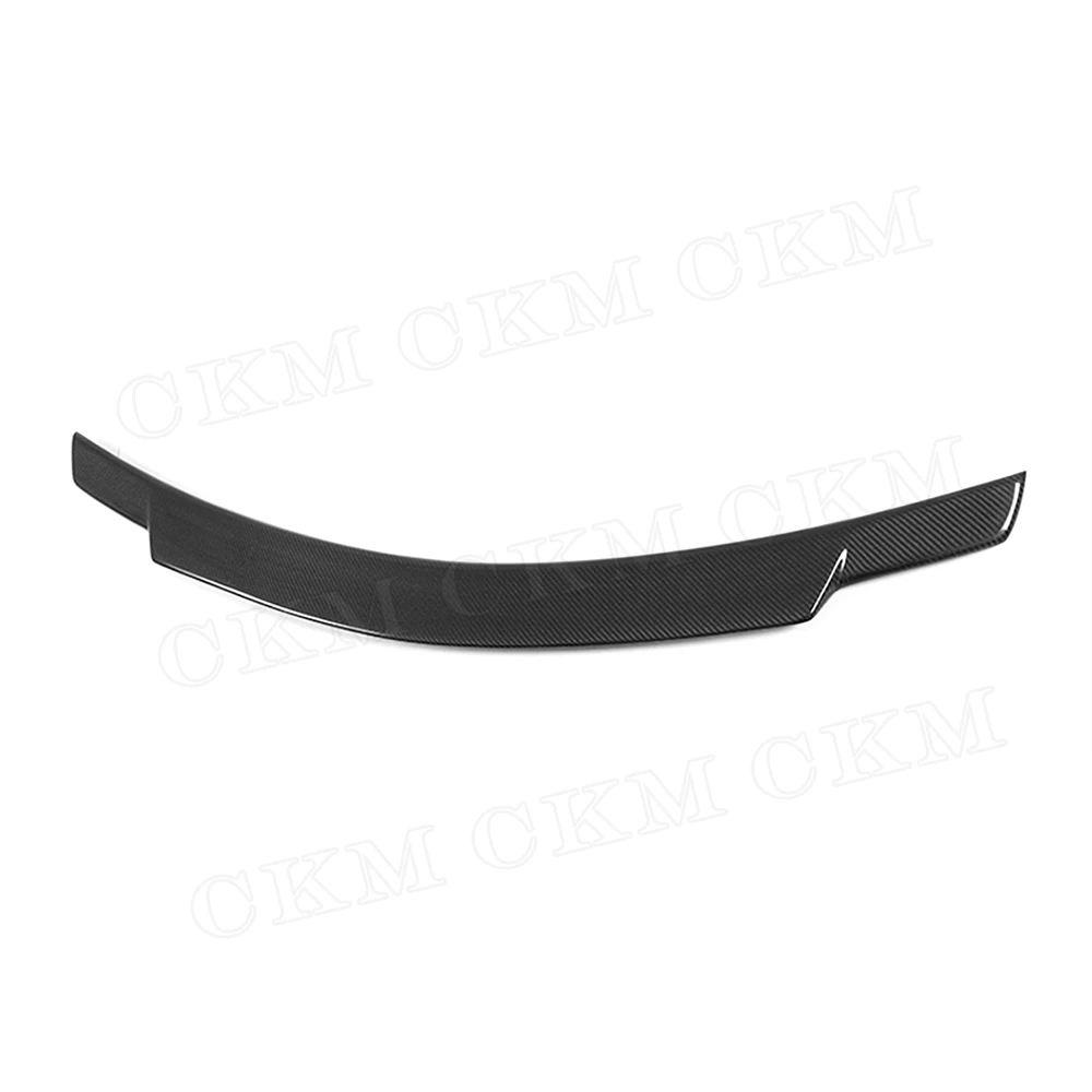 Carbon Fiber Rear Spoiler Trunk Boot Trim Wing for Mercedes Benz C Class W205 C200 C300 C63 AMG Sedan 2014-2018