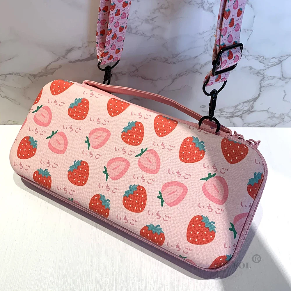 New Portable EVA Storage Bag For Nintend Switch / Oled Console Pouch Case for NS Switch Oled Carrying Bag Game Accessories