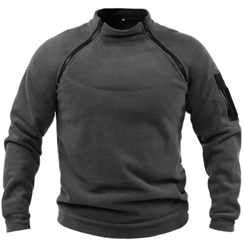 Chaqueta softshell táctica impermeable con forro térmico hombre - imagen 2