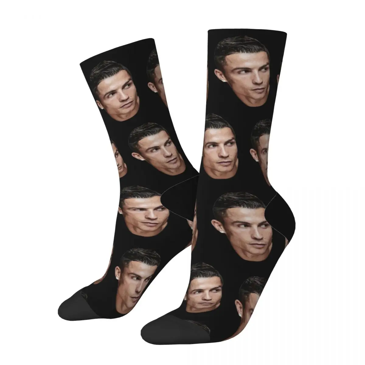 

Fashion Male Men Socks Hip Hop Cr7 Football Sock Polyester Sport Women's Socks Spring Summer Autumn Winter