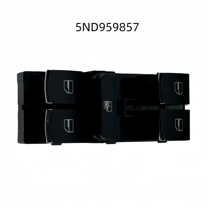 

5ND959857 Power Window Master Switch Control Button For VW Jetta Tiguan Golf GTI MK5 MK6 Passat B6 CC Seat Leon MK2 5ND 959 857