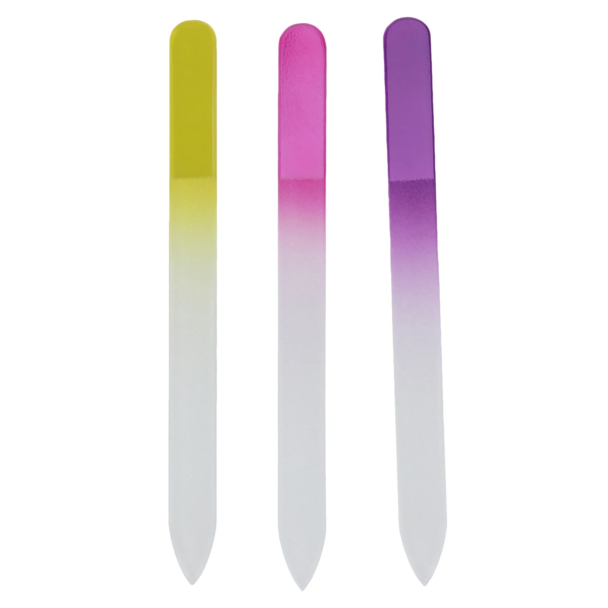 

3 Pcs Tool Fine Grit Glass Pedicure Nail File Fingernail Shaping File Hygienic Nail Care Fingernail Care Supplies Supplies