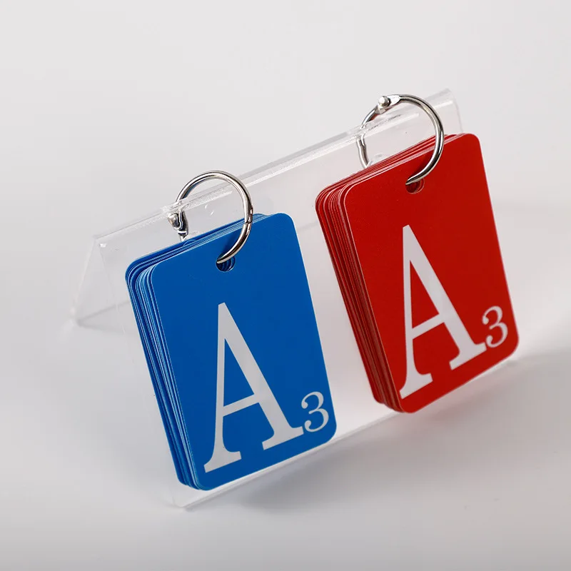 Transparant acryl enkelcijferig scorebord professionele sportcompetitie mini desktop scorebord multifunctionele flop