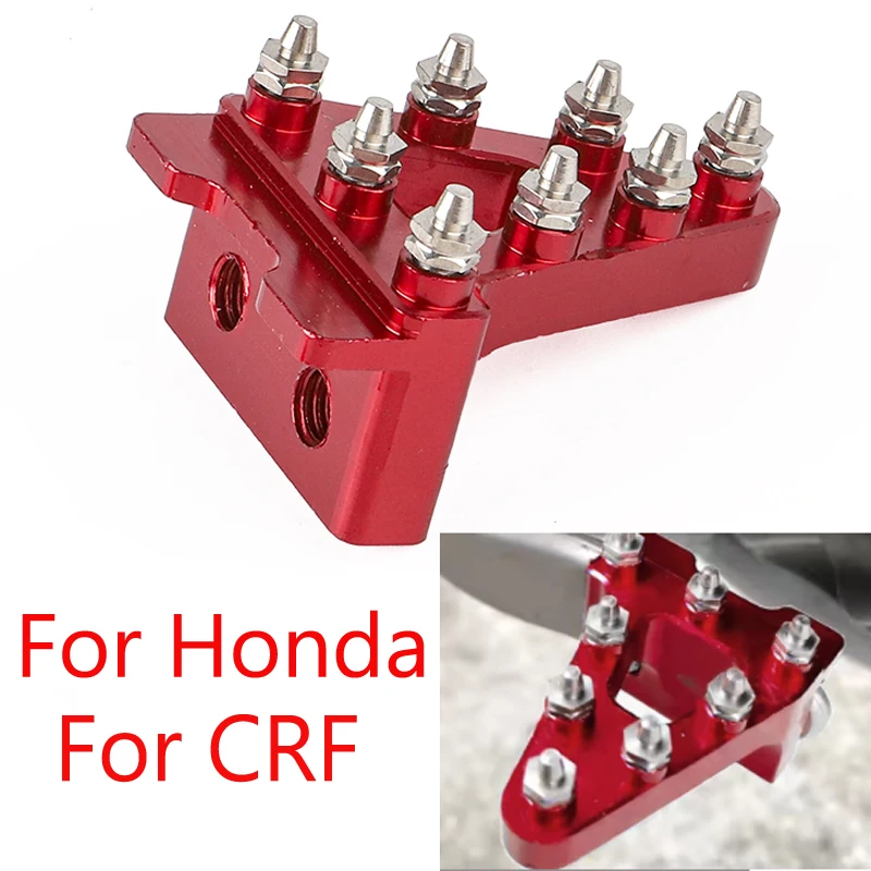 

Motorcycle CNC Aluminum Brake Pedal Step Tip For HONDA CRF50 XR50 SSR SDG TAO 70 90 110 125CC Chinese Dirt Bike Accessories