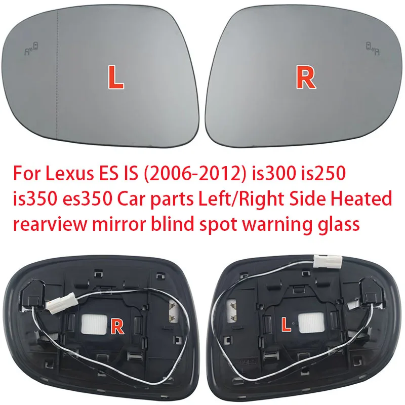 Für Lexus ES IS (2006-2012) IS300 IS250 IS350 ES350 Autoteile Links/Rechts Beheizter Rückspiegel mit Totwinkel-Warnung