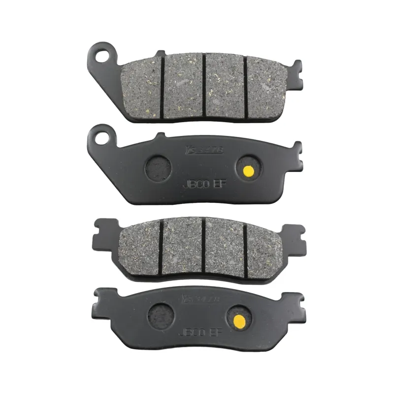 Front and rear brake pads for Yamaha motorcycle YP125 X-Max VP250 X-City XP250 2011-2017