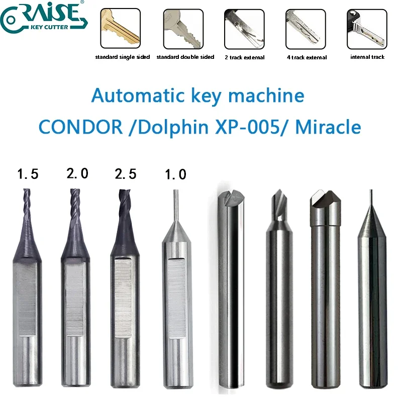 Condor Dolphin XP005 Miracle fresatrice automatica per chiavi e strumenti per fabbro con sonda