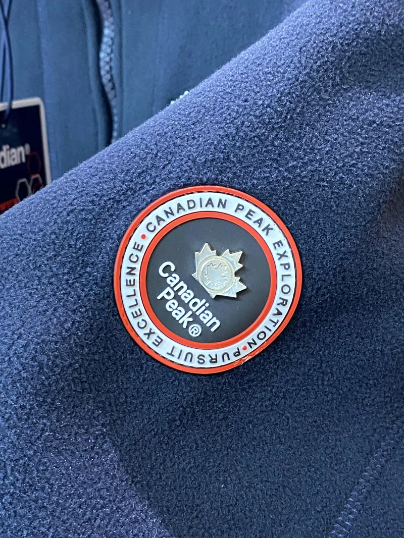 

Nordic High-End Outdoor Thiened Fce Jaet for Polar Research Extreme Cold Weather Men's Outerwear Warm Casual Sle