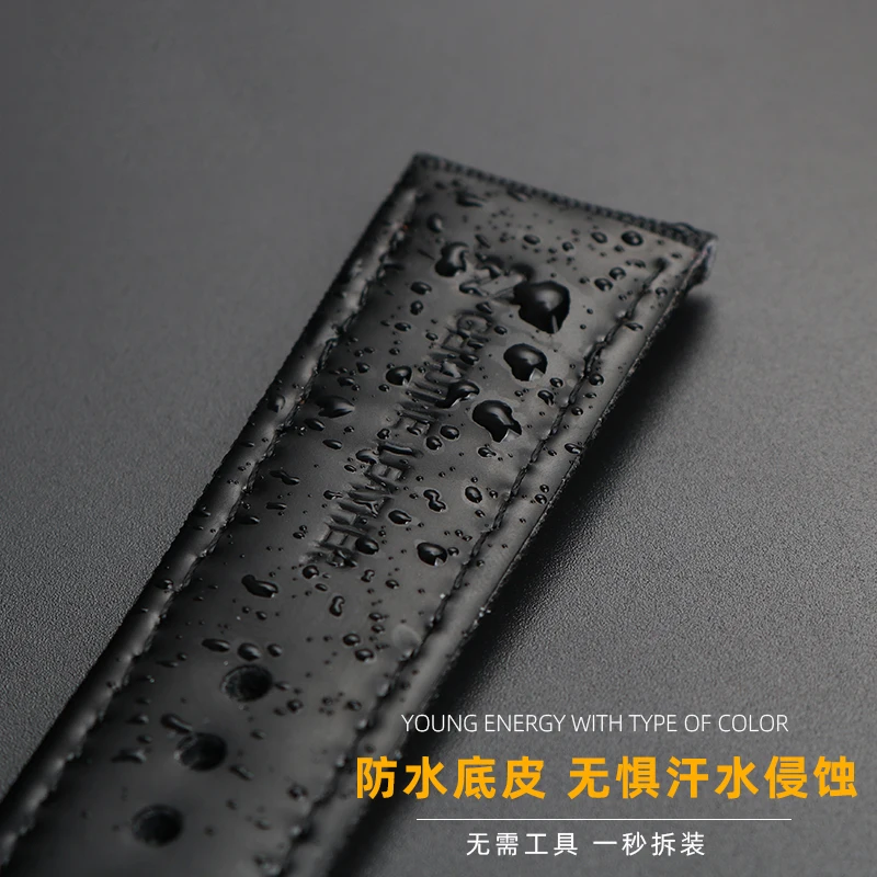 For TAG HEUER Racing F1 Aquaracer Carrera Leather Nylon Watch Strap 20mm 21mm 22mm 23mm 24mm Men Blue Water Ghost Watch Band