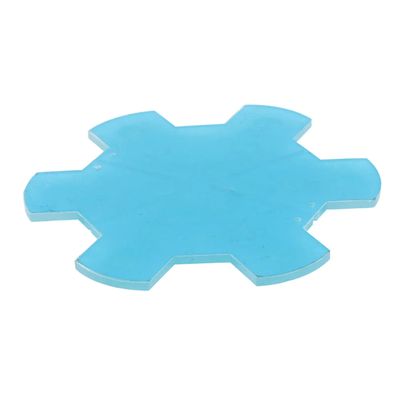 Approx.10*10*3cm Ski Anti-slip Pad 3D Raised Texture Increases Friction Flexible Placement Low-temperature PVC
