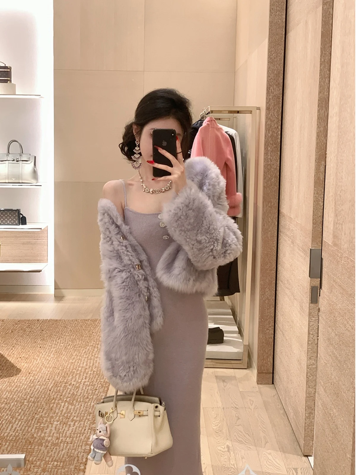 

Sy Diamond Queen Edinburgh Spring Winter Knitted Dr Wrap around mid Length Skirt Sexy High Waist Soft Elastic Fabric