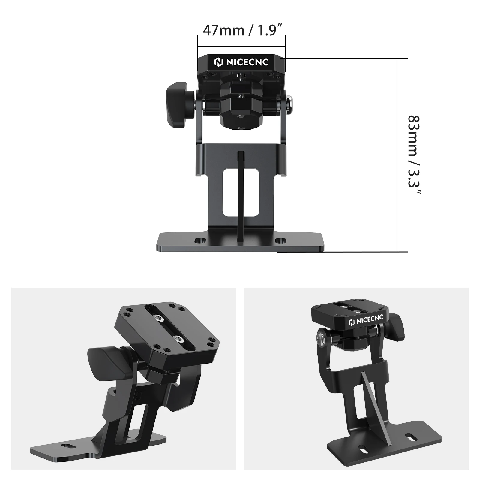 For KTM 2023-2024 890 Adventure Rally R S Motorcycle Rotatable Adjustable GPS Phone Mount Bracket Adventure 890 R S AMPS Mount