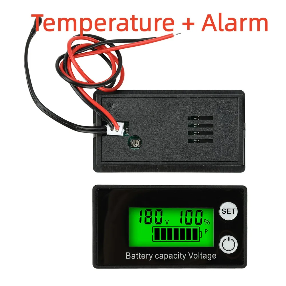 

DC8-100V Battery Capacity Indicator Voltmeter LCD Digital Meter Acid Lithium LiFe PO4 Voltage Tester for Car Tool Accessory