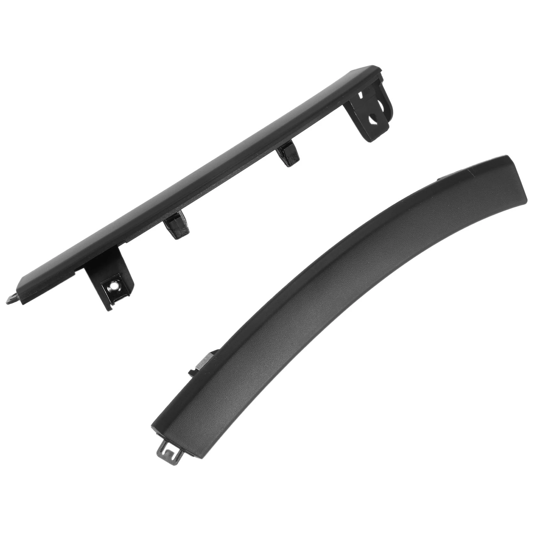 #33G Wheel Fender Molding Trim,2Pcs Front Bumper Wheel Fender Molding Trim for Honda CRV 2007-2011 (black)