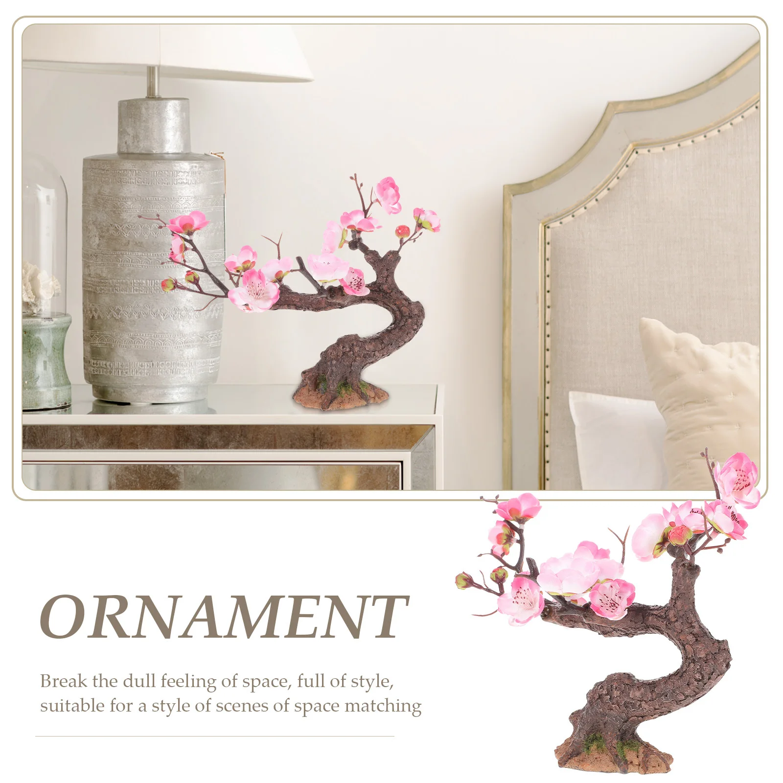 

Decorative Artificial Small Fake Adornment Resin Micro Landscape Ornament Simulation Tree For Home Office Sand Table Desktop