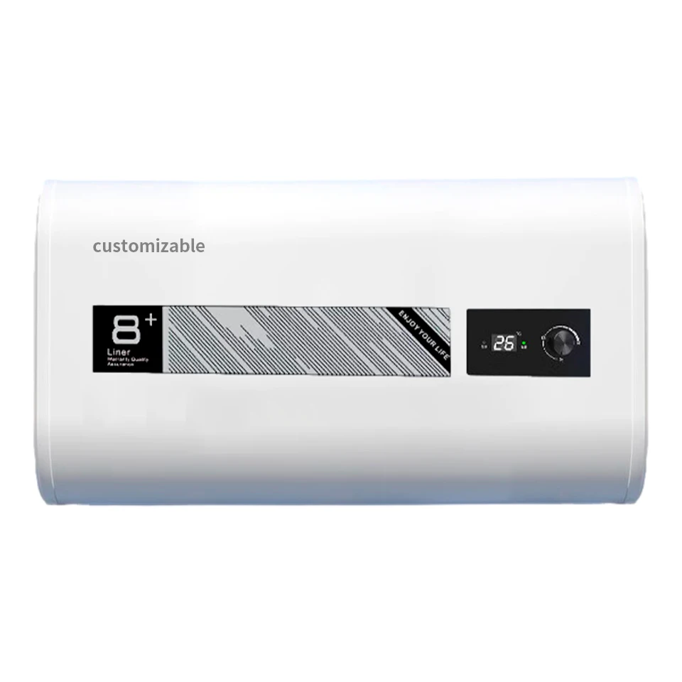 High Quality 40L 50L 60L 80L Flat Barrel Water Storage Tank Quick Heating Energy Saving Electric Bath Shower Customizable Cars