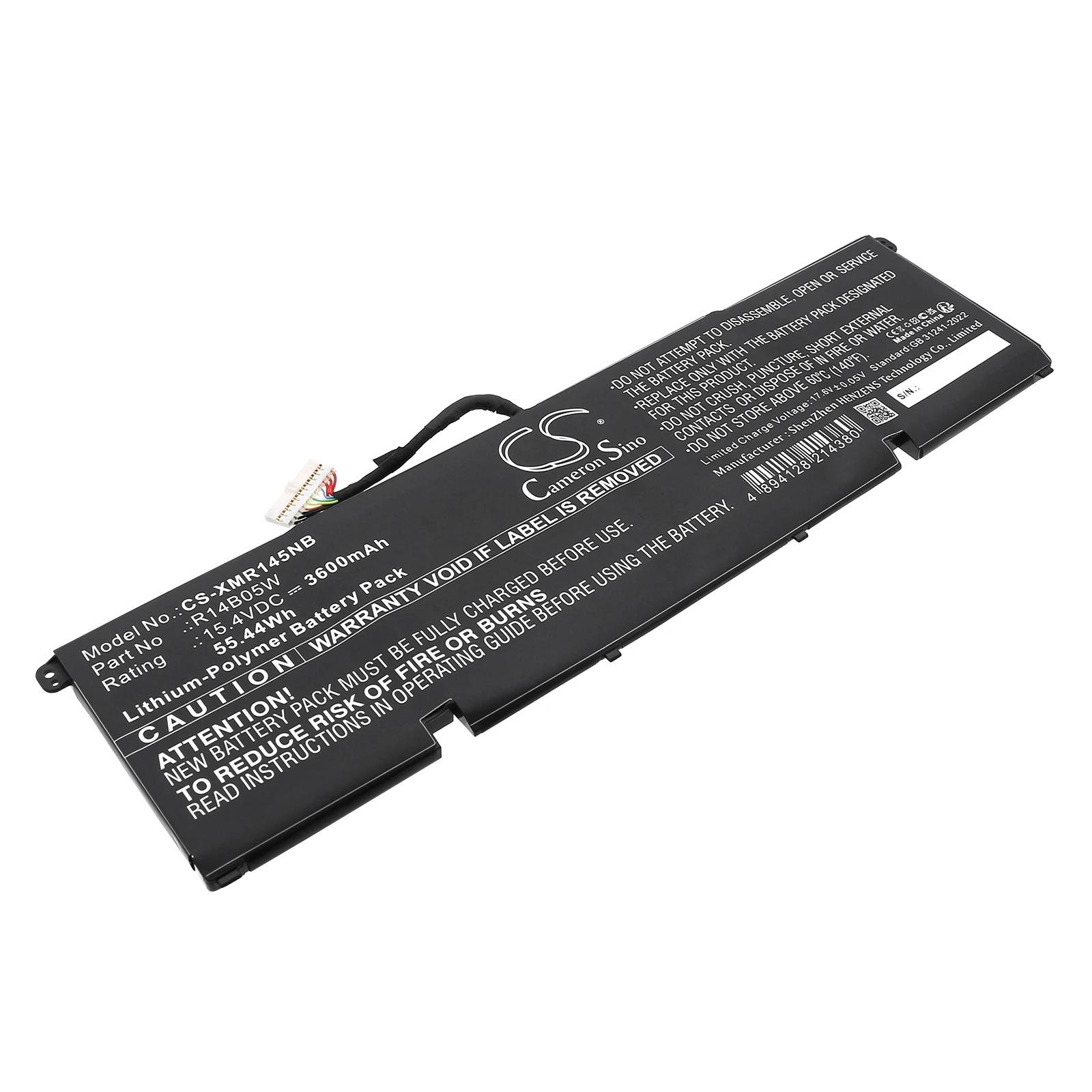 Replacement 15.4V 3600mAh Notebook, Laptop Battery R14B05W for Xiaomi Pro X 14 Pro X14