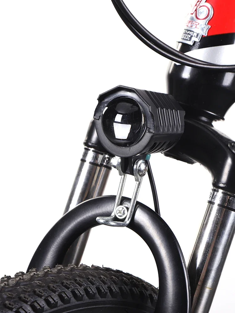 AliExpress NONE 1-5PCS Bicycle LED Light 48-80V E-Bike Horn Headlight Waterproof Cycling Flashlight for Electric Scooters Headlamp Front Light