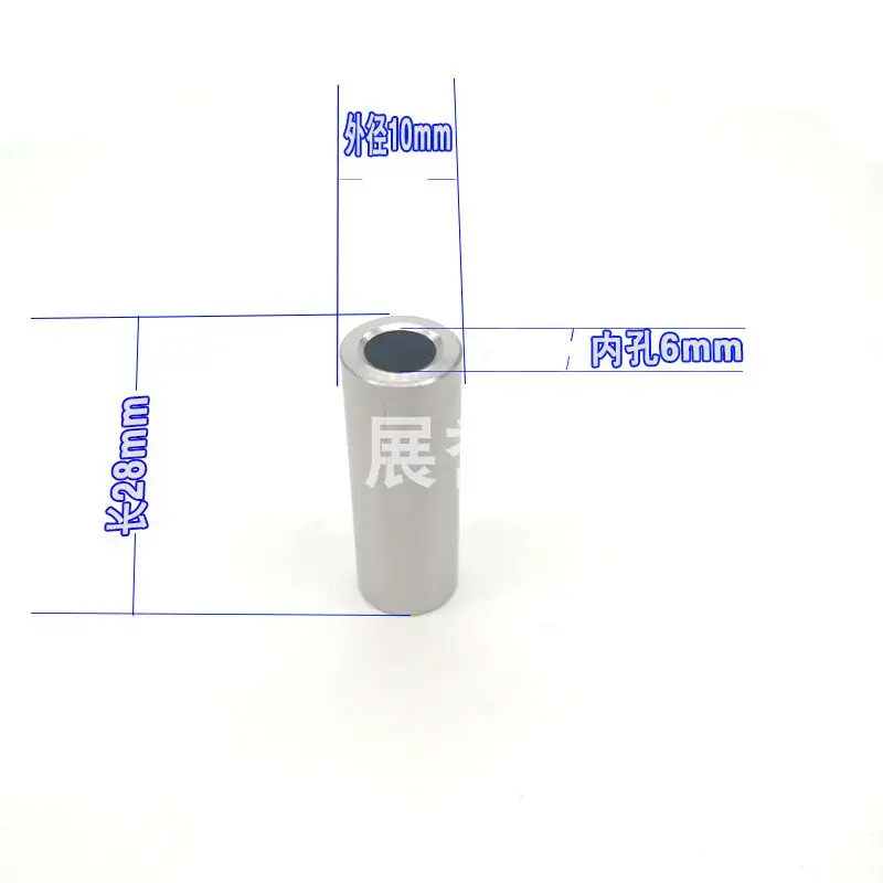 0205880 edm Lower Cylinder Electrode 10x6x28m for Sodick Wire EDM- Low Speed Machine Spare Parts