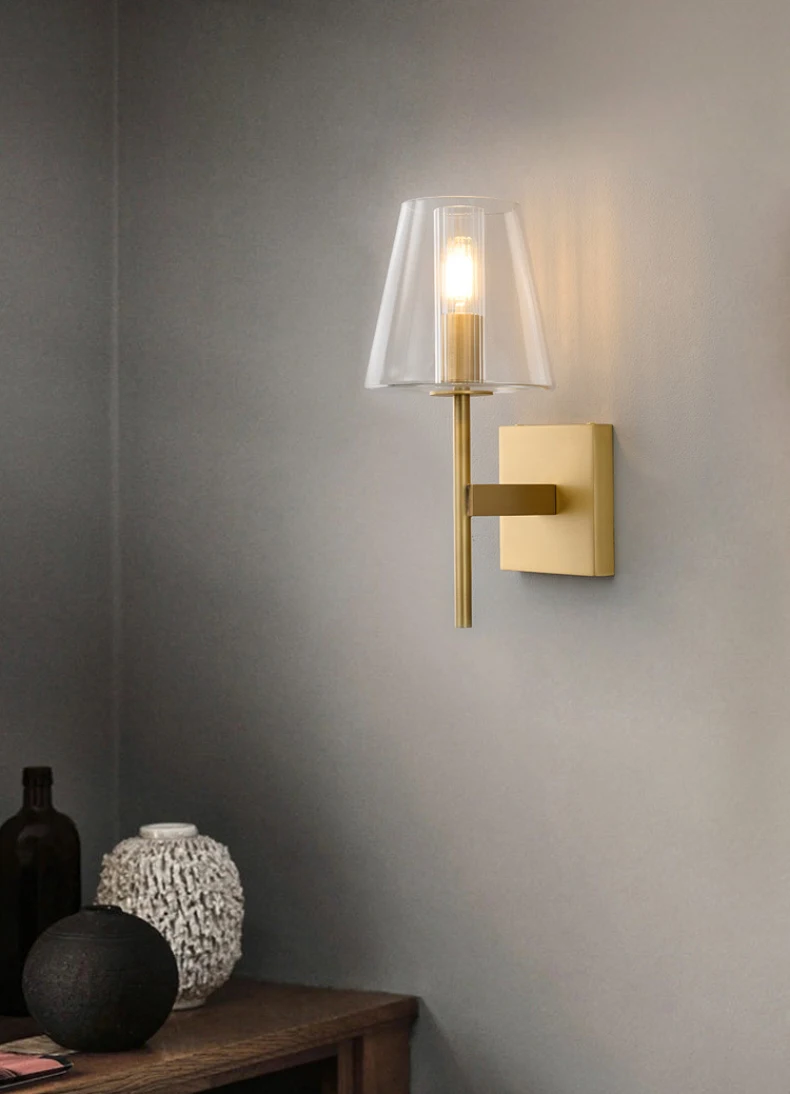 American Retro Minimalist Pure Wall Lamps