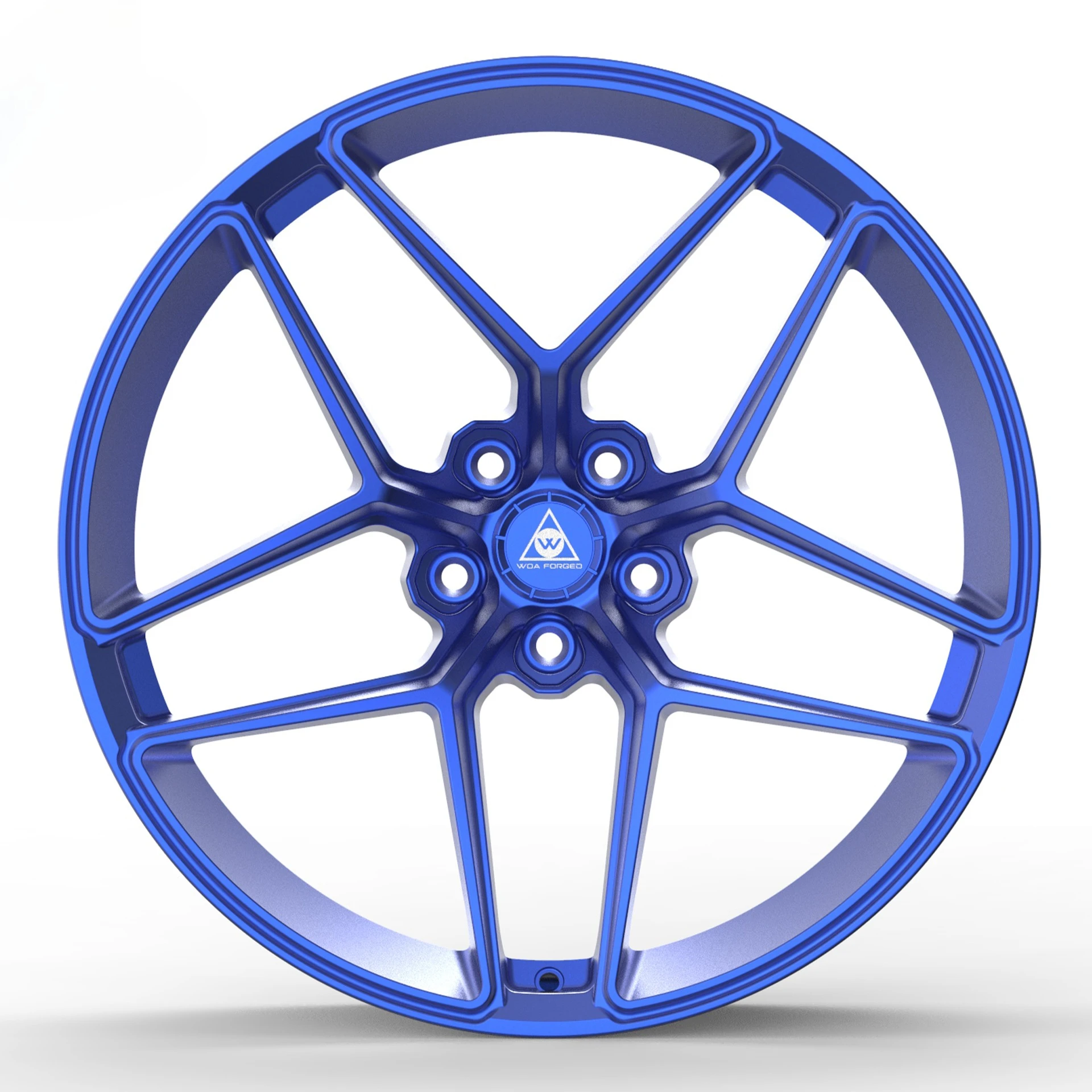 

Hot Sale Custom Color Polished Blue Aluminum Alloy Forged Wheel Bus Wheel FF11 Rim Wheel Hub