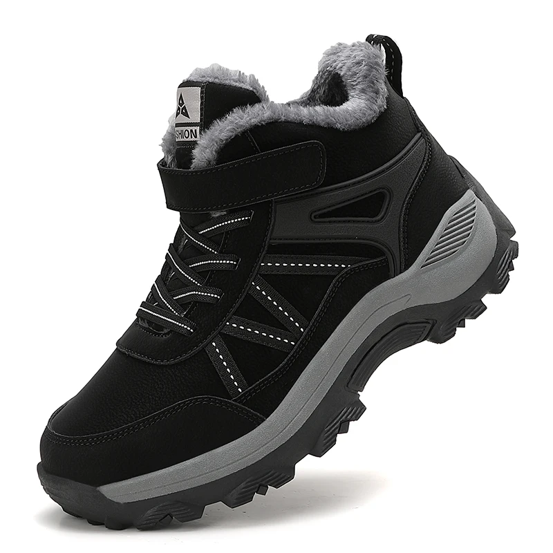 

2025 New Winter Sports Shoes for Men Women Plush Warm Hiking Boots Anti Slip Outdoor Casual Walking Ankle Boots Male Work Boots