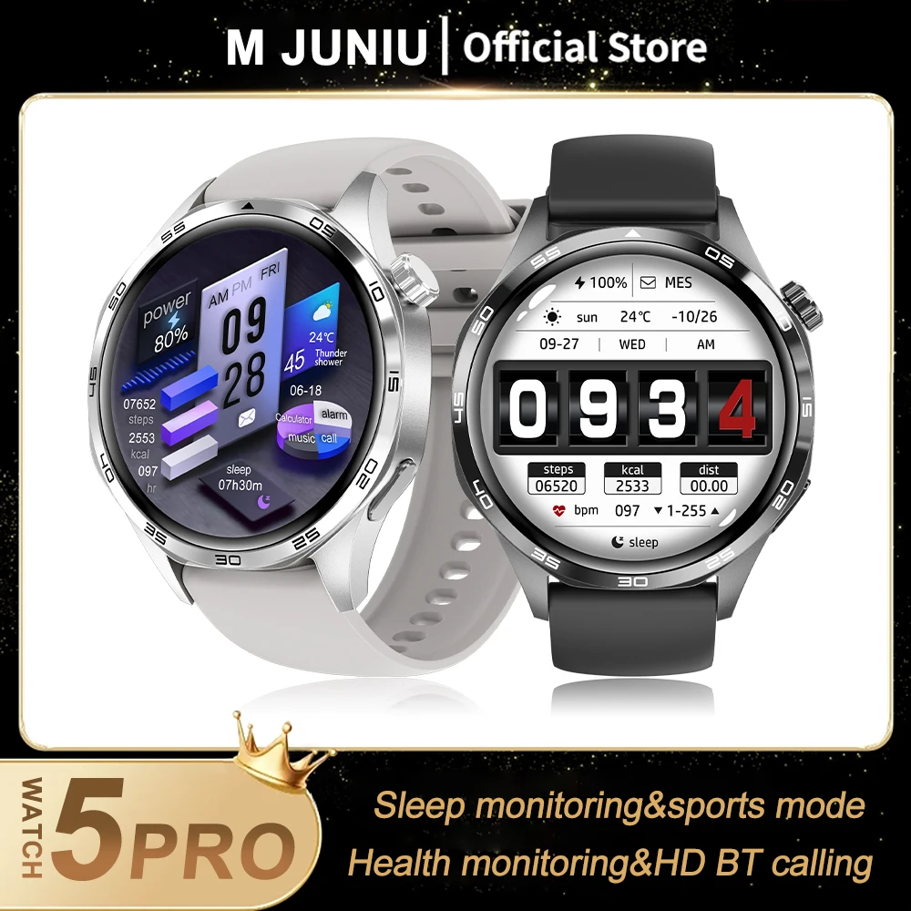 

Watch5Pro Smart Watch Compass GPS Bluetooth Call Smartwatch 1.53'' TFT Heart Rate Monitor Fitness Sport Watch For Men Women