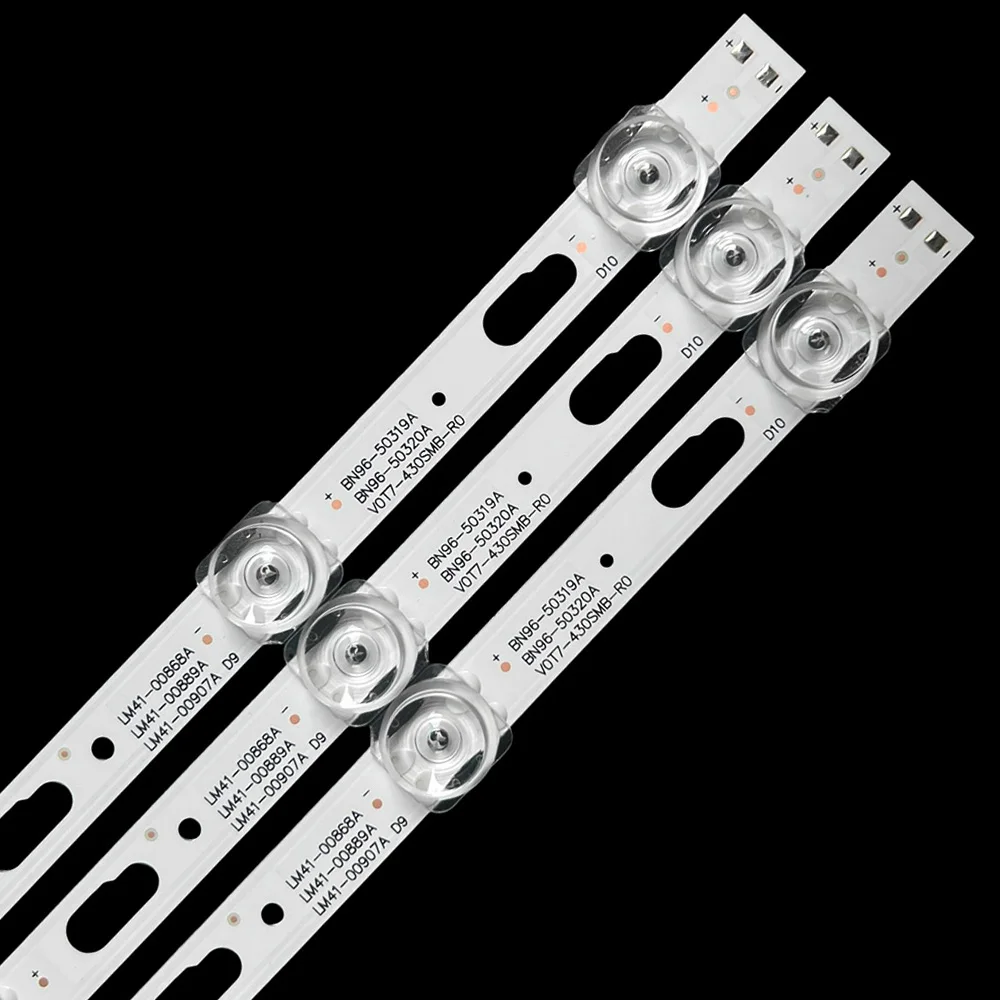 LED Backlight Bar For BN96-50319A 50320A LM41-00868A LM41-00867A JL.D430A1330-408AR-M_V02 JL.D430A1330-408AL-M_V02