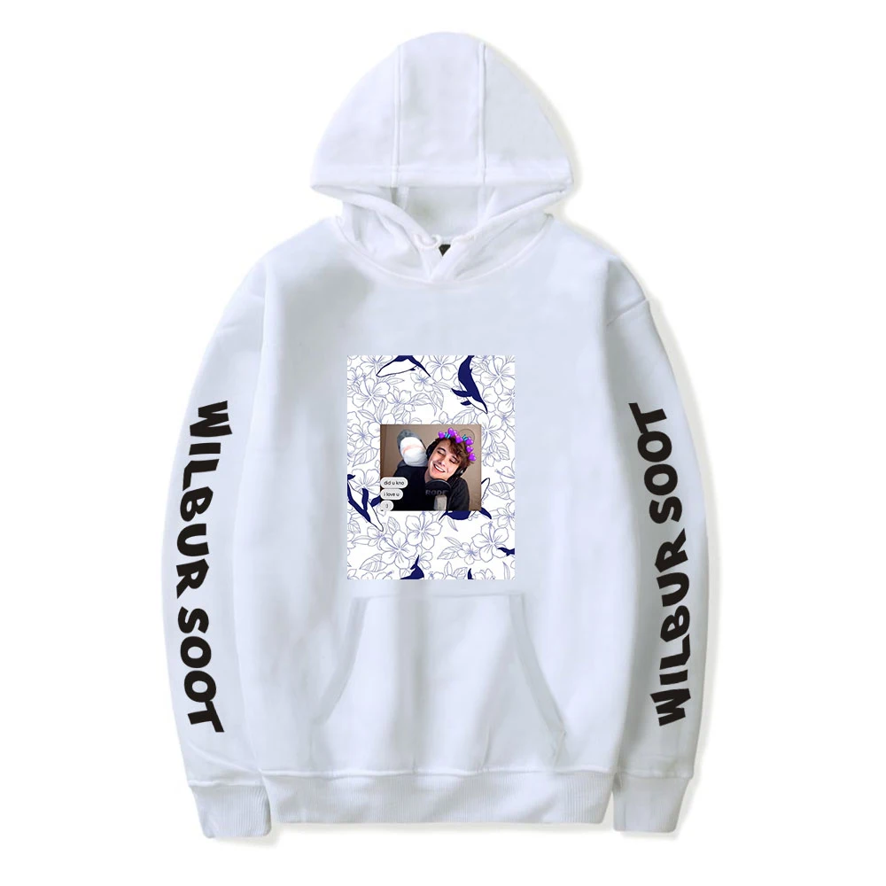 Wilbur Soot Spring New Hot Letter Graphic Print Hoodie Comfortable Loose Casual All-match High Street Unisex Harajuku Hoody Tops