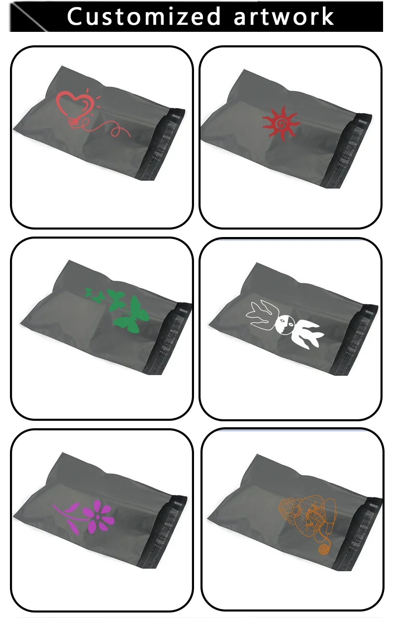100 Stück Silberne Express-Verpackungsbeutel, Verstärkte 12-Mikron Wasserdichte Express-Beutel, Geschenkverpackungsbeutel, Unterstützt Individuelles Logo – Detail 5