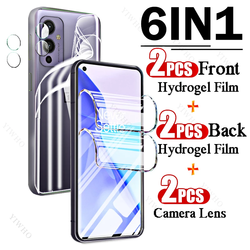 9in1 Full Covers Front Back Hydrogel Film for OnePlus 9 LE2113 6.55