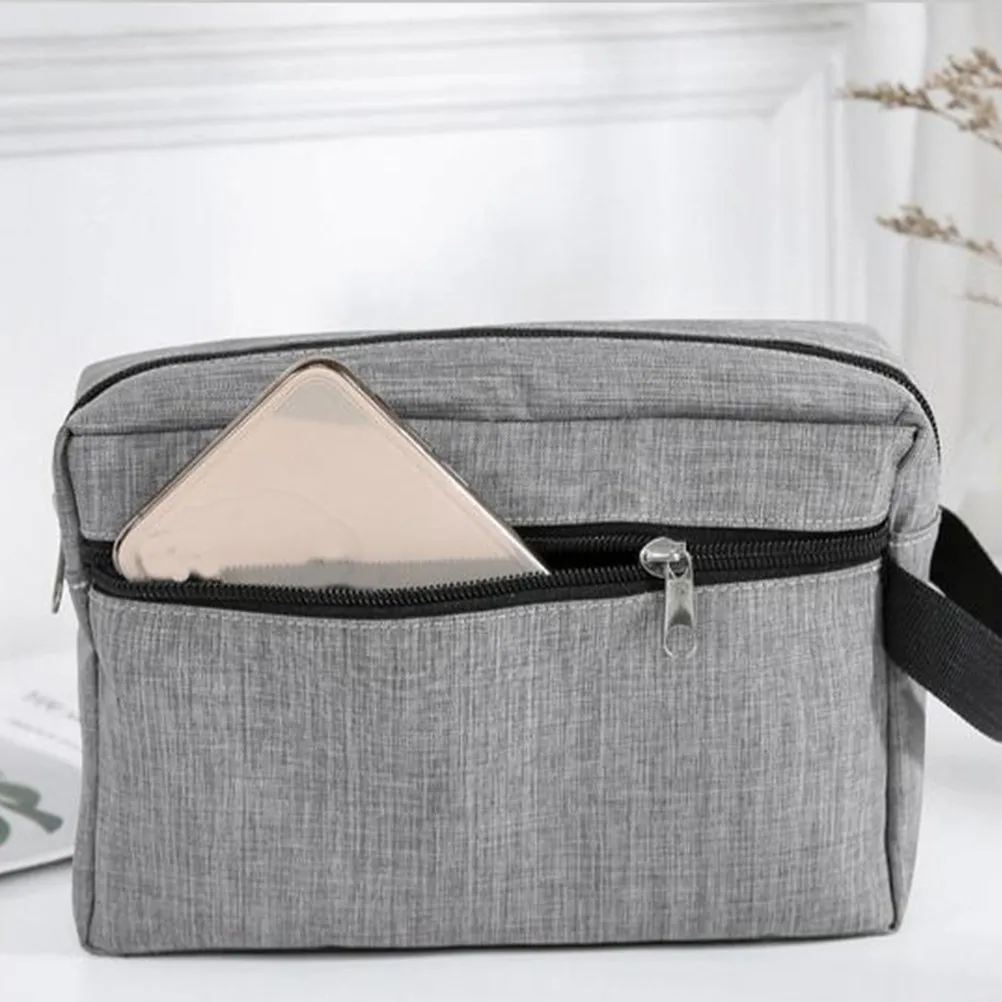 2Pcs Travel Storage Bags Portable Toiletry Organizer Multipurpose Wash Bags Handheld Personal Care Pouch for Home