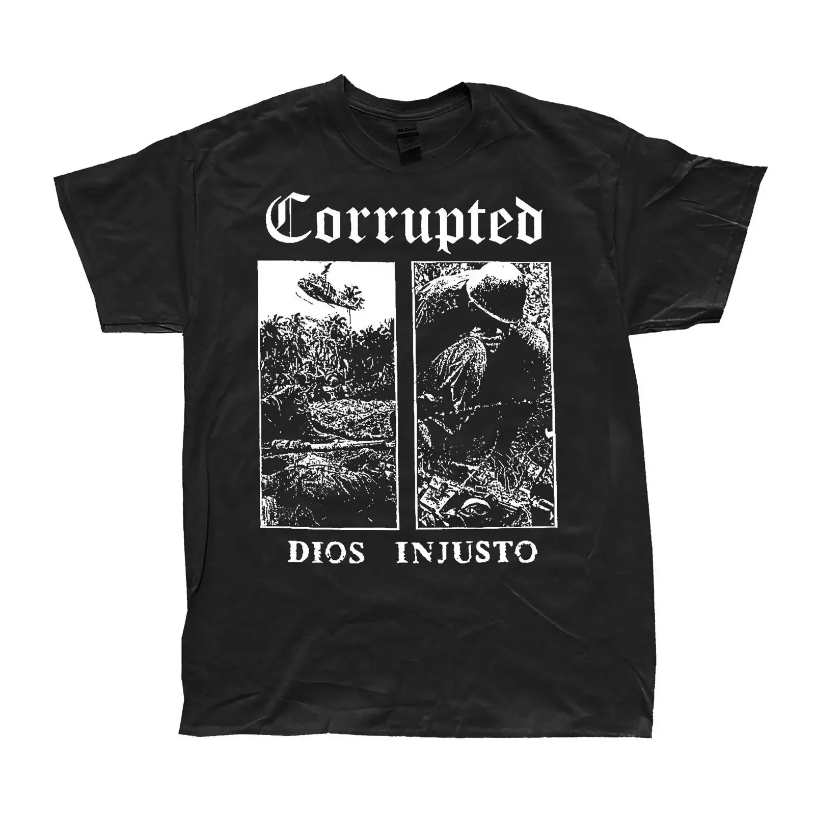 Corrupted amp 39 Dios Injusto T Shirt vintage Washed Slightly Stretched Unisex Stylish Breathable Soft fashion