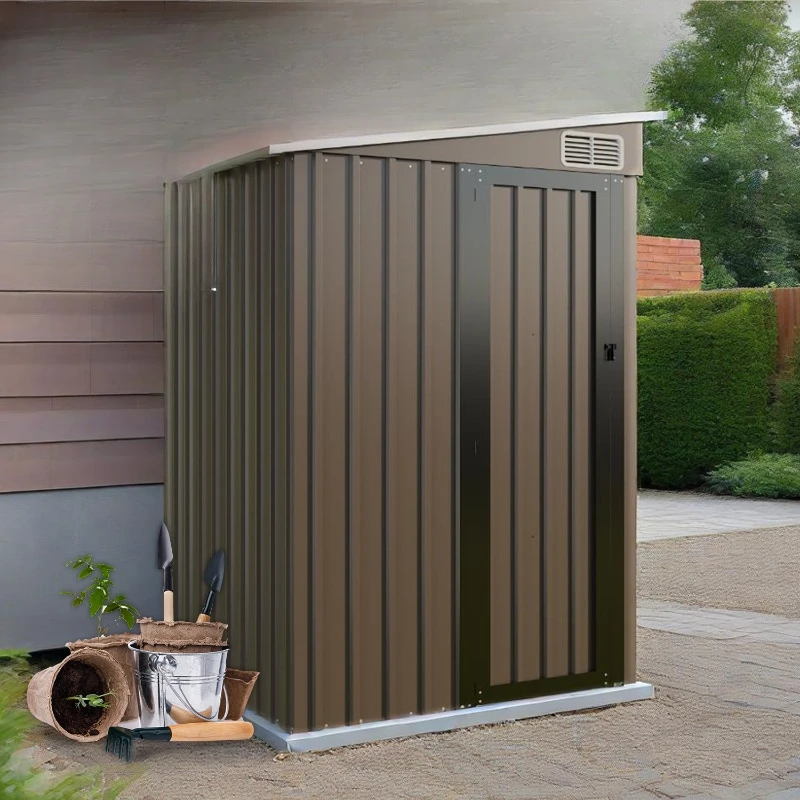 Outdoor tool room courtyard outdoor garden simple yard utility room storage room mobile activity tin utility house
