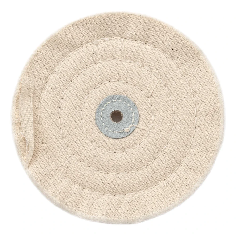 1pc150/200mmClothPolishing ล้อ Flannel Cotton Buffing Pad ทําความสะอาด Pad สําหรับเครื่องบดมุมเครื่องบดม้านั่งเครื่องมืออะไหล่