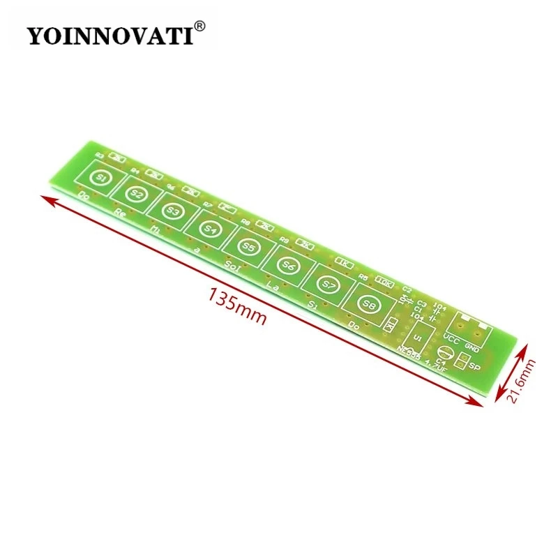 NE555 Electronic Organ Parts Eight-tone Electronic Organ Electronic Production DIY Kit Fun Production Module for Arduino