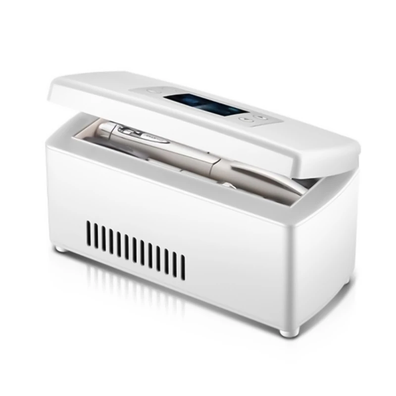 

A2BF Cooling Case LED Temperature Display Power Failure Alarm Travel Friendly
