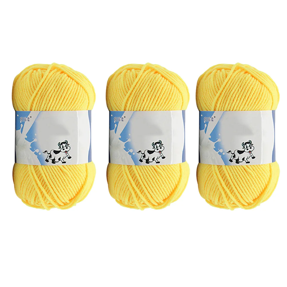

Milk Cotton Cream Cotton Yarn For Soft Warm Knitting Crochet Weaving Handmade Accessories Knitting Accessories Gifts