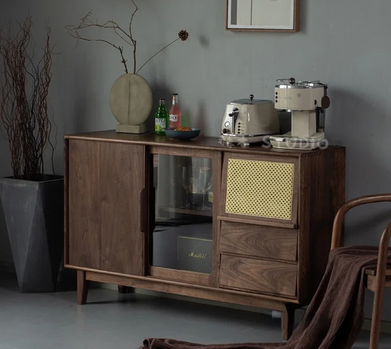 North American Black Walnut Meal Side Cherry Side Cabinet