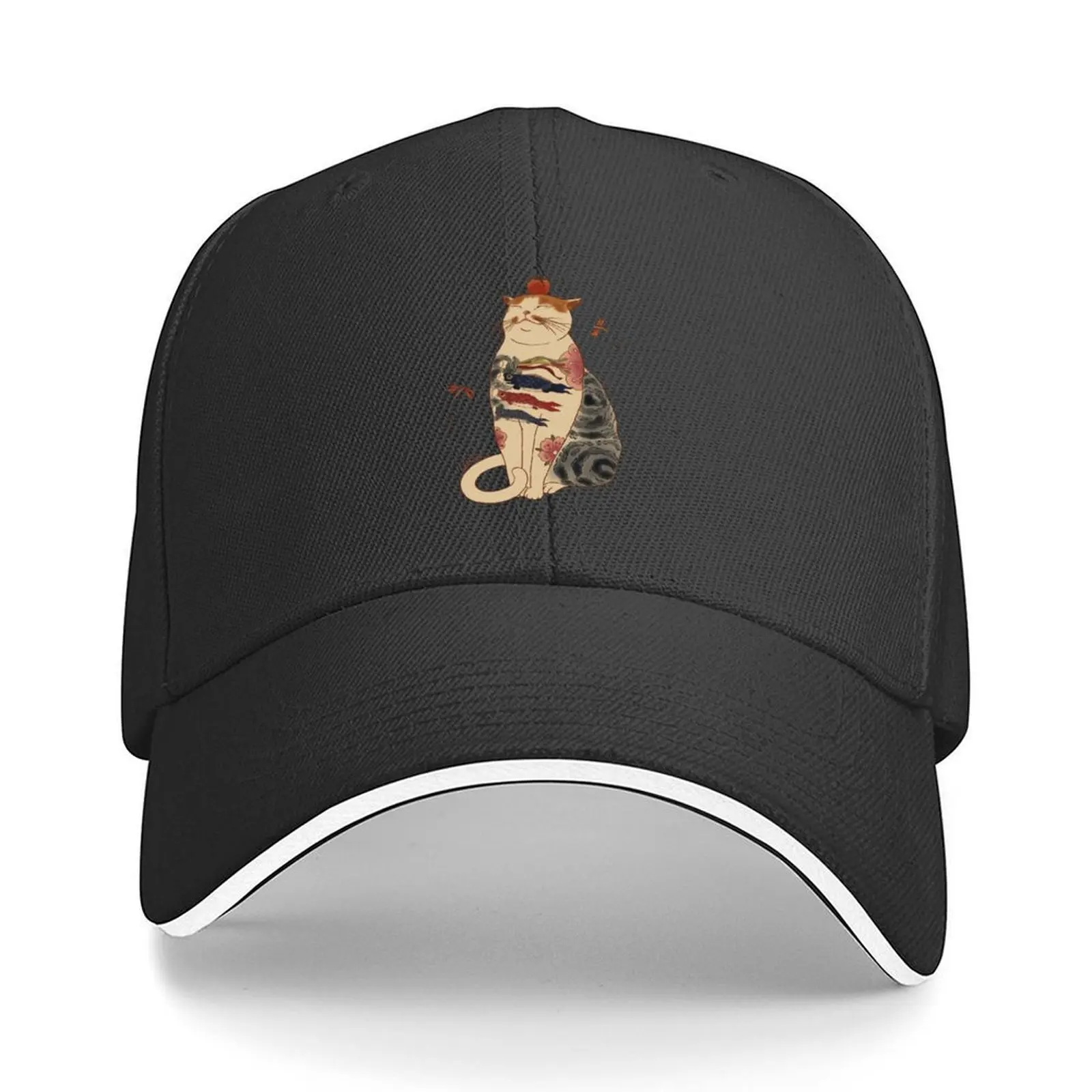 

Yakuza cats ll Baseball Cap sailor cap for men tactical cap fashionable Golf Hat Golf Men Women's