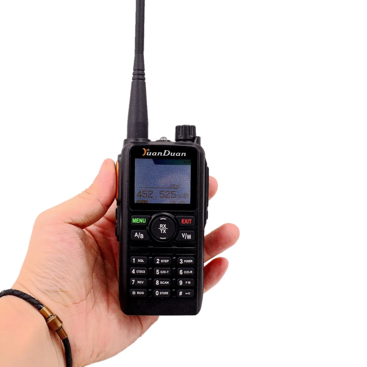 YUANDUAN UV3D Radio dwukierunkowe 8W Max klawiatura VHF i UHF Outdoor Sport Camping ręczny nadajnik-odbiornik HAM komunikacja bezprzewodowa