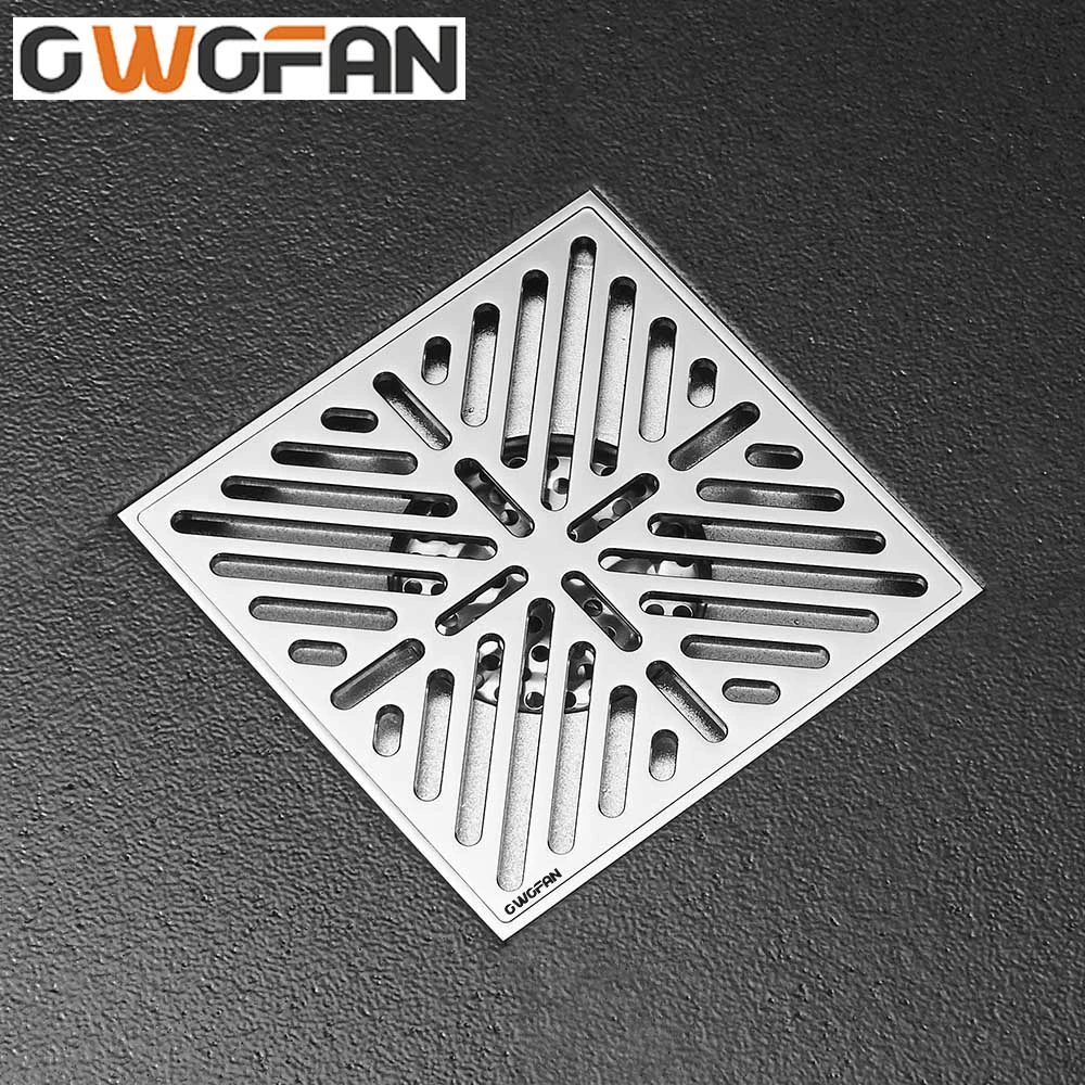 Shower Drain with Hair Filter, Anti-Odor for Bathroom