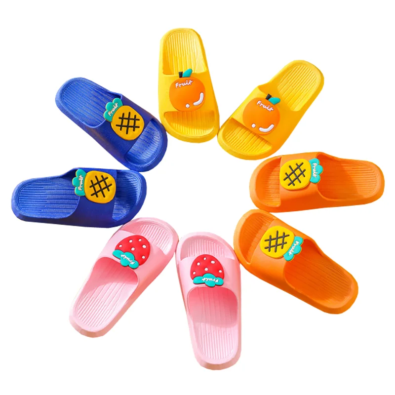 

New children's slippers summer cartoon boys and girls non-slip slippers