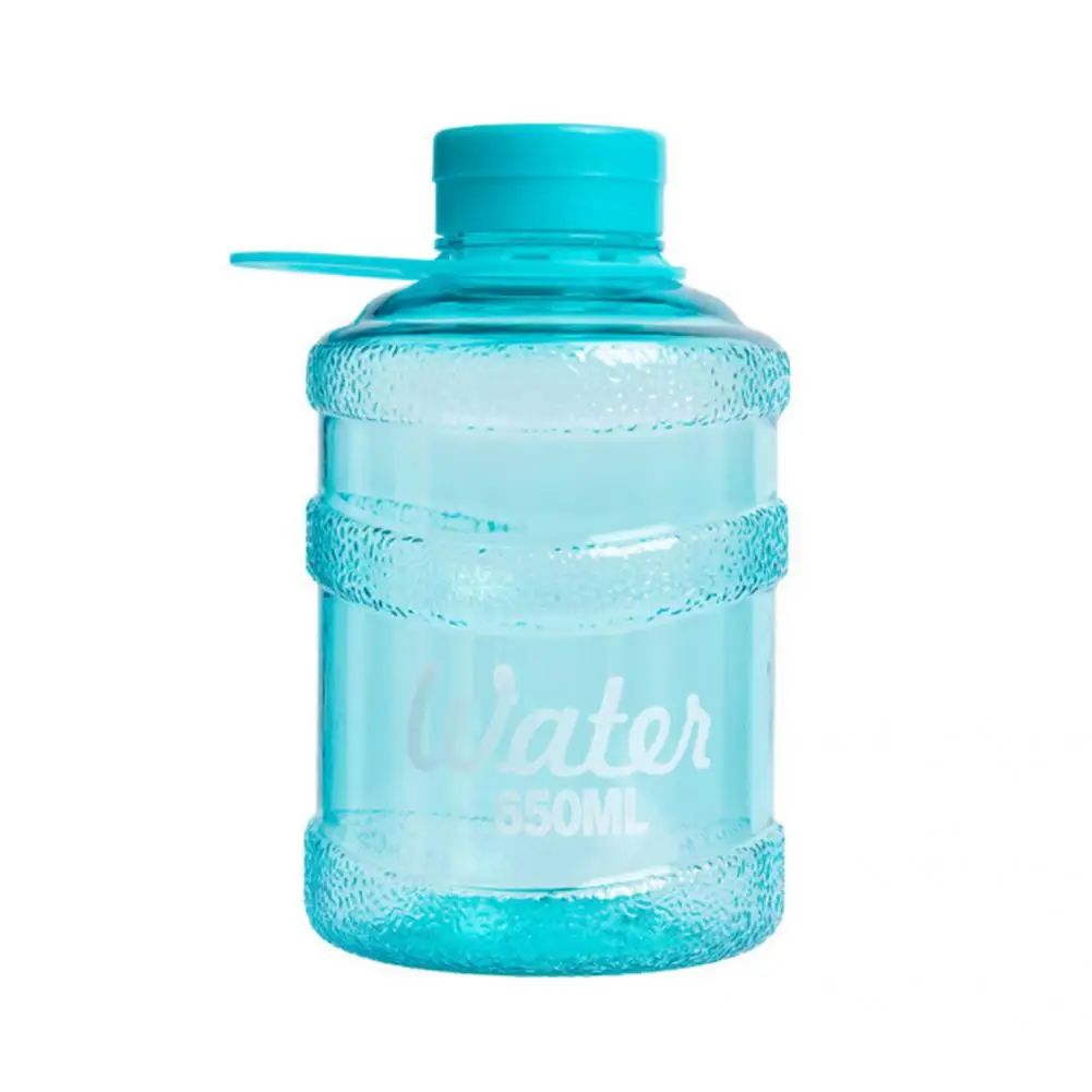 Easy to Carry Hygienic 650ml Cup Water Bottle Cute Drinking Jug Drinking Cup for Fitness PC Small Handy Hiking