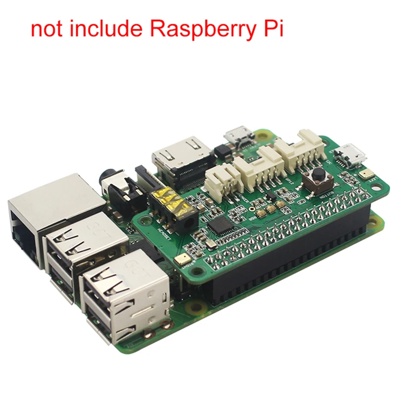 Hot-Respeaker 2-Mics Pi Hat For Raspberry Pi 4 Model B Voice Module Dual Microphone Array For Raspberry Pi Zero 3B