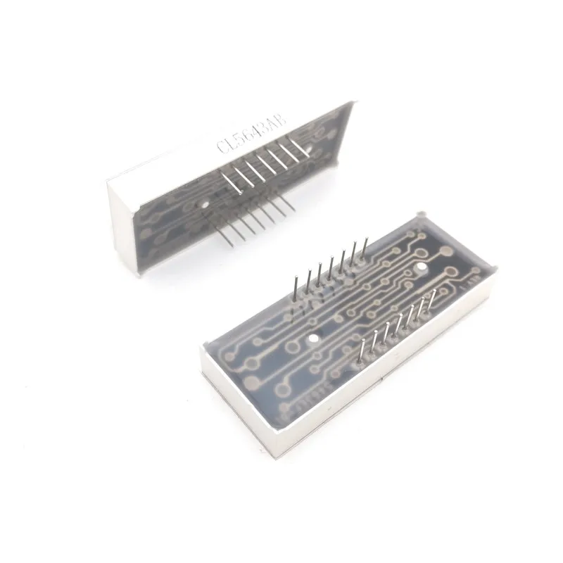 10pcs cátodo comum 0,56 polegadas 4 bits tubo digital azul display LED para relógio DIY