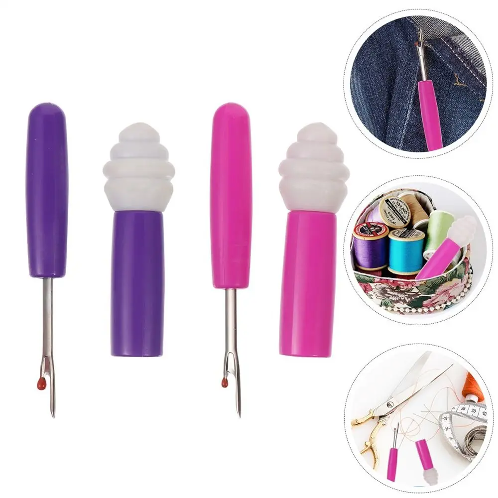 Seam Ripper Tool Sewing Thread Remover Rippers Stitch Unpicker Cross Stitching Scissor DIY Sewing Accessories