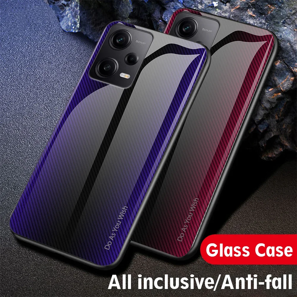 Luxury Gradient Cover For Xiaomi Redmi Note 13 12 11 Pro Plus Fundas Note 10 9 Pro Max 10s 11s 9s Note13 12 Pro 4G 5G Buzz Cases