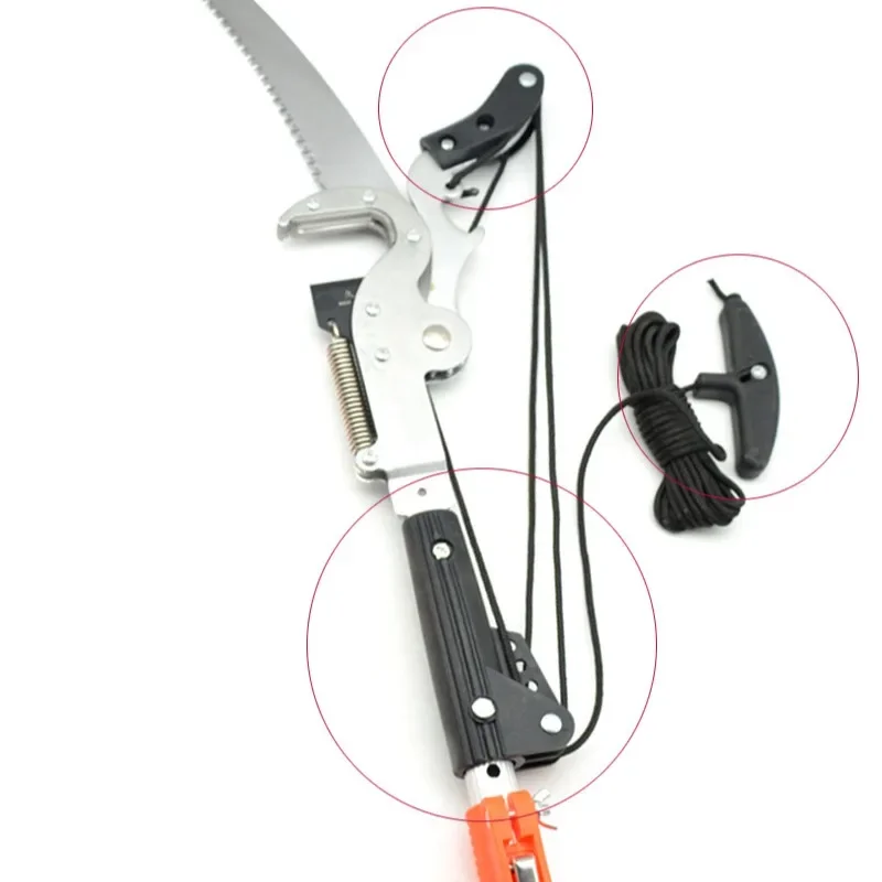 Aluminium Alloy High Branch Pruning Multifunctional Labor-saving Scissors Stretchable Adjustable Gardening Pruning Hand Tools