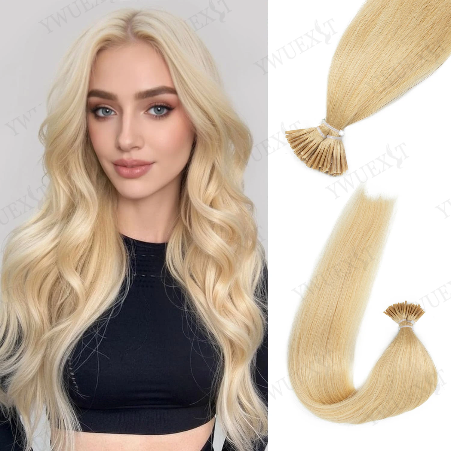 

Наращивание волос K Tip: кератиновые премиум-волосы Remy, плоские, U-образные, I-образные, для фьюжн-наращивания, без спутывания, натуральные, 12-24 дюйма